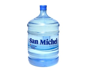 18.9 litres San Michel bottles - 245 bottles package Malta,  Water 18.9 Litres Malta, Ecopure Malta