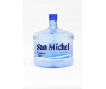 11 litres San Michel bottles - 28 bottles package Malta,  Water 11 Litres Malta, Ecopure Malta